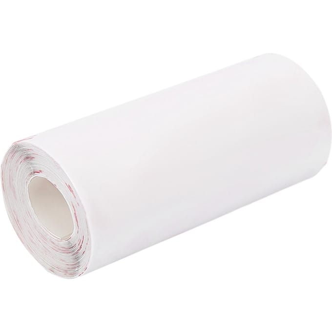 Paddleboard Rail Saver Transparante Tape Lijm voor SUP Board Zijbescherming 400 * 10CM white