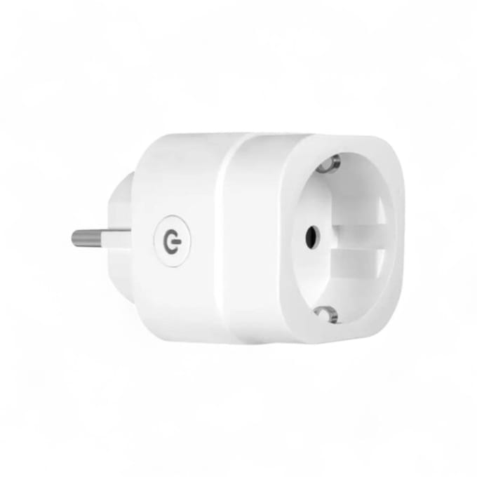 Slimme stekker | Dimbaar 220-240V 200W | WiFi Tuya Smart Life | Spraak Alexa Google | Wit