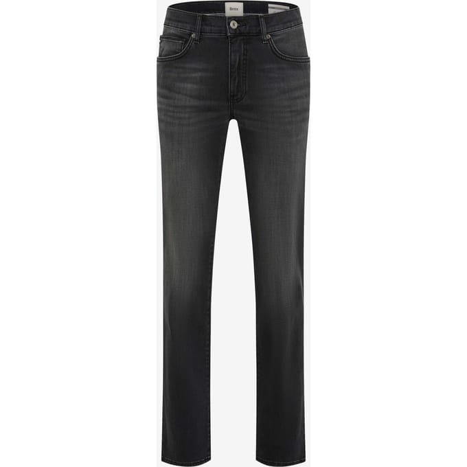 Brax Heren Jeans  Style CADIZ BLACK USED, denim donkergrijs, maat 44/32