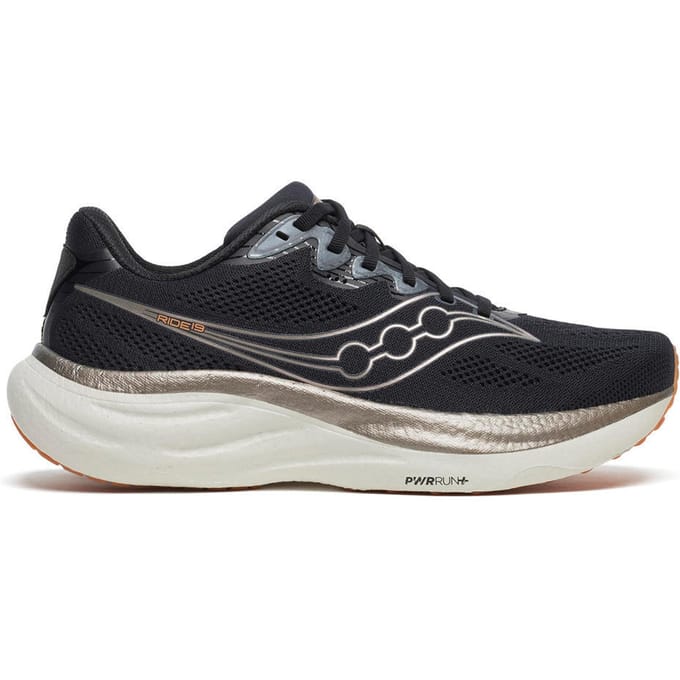 Saucony Ride 19 - Hardloopschoen - Zwart/Pewter - EU 44