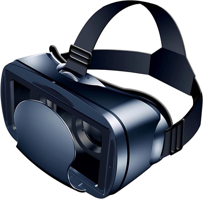 VR Bril - Virtual Reality Headset - Films en Games - Brede Weergave - 19 x 10 x 11 cm