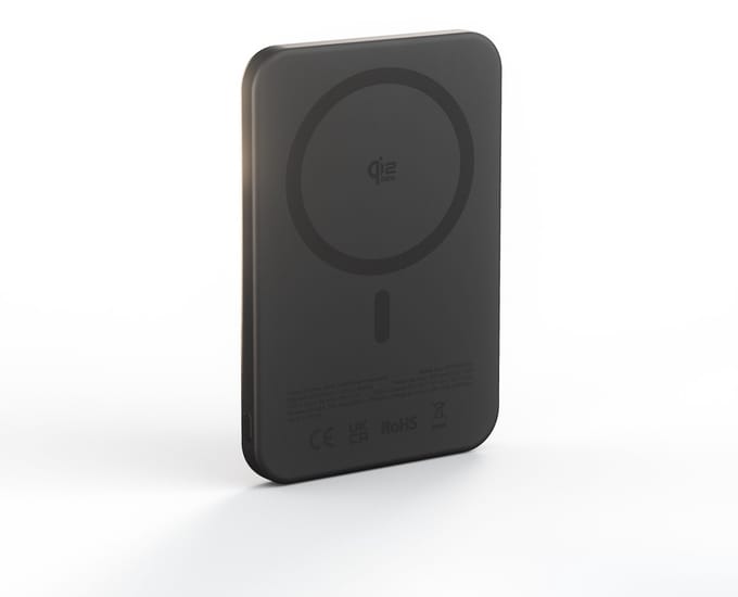 Zens Semi Solid State – Powerbank – 5000 mAh – Qi2 25W Magnetisch – 8mm Dun – MagSafe Compatible