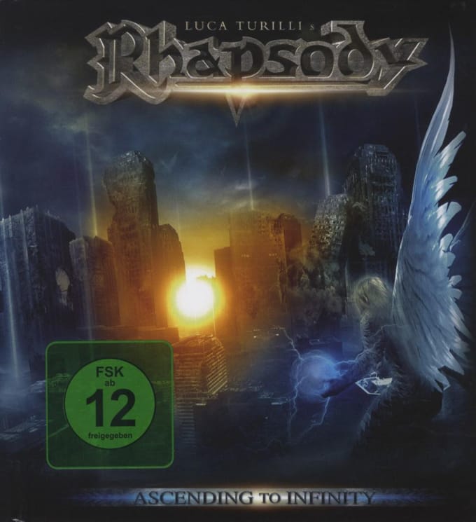 CD LUCA TURILLI'S RHAPSODY - Ascending To Infinity 2736128570 Nuclear Blast 2012 Europa Rock Gebruikt