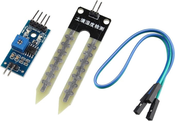 Soil Hygrometer Sensor Module voor Automatische Bewatering - Compatible met Arduino