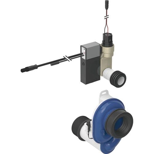 Geberit urinal control with electronic flush actuation, battery operation, surface-mounted, concealed 116.077.00.1
