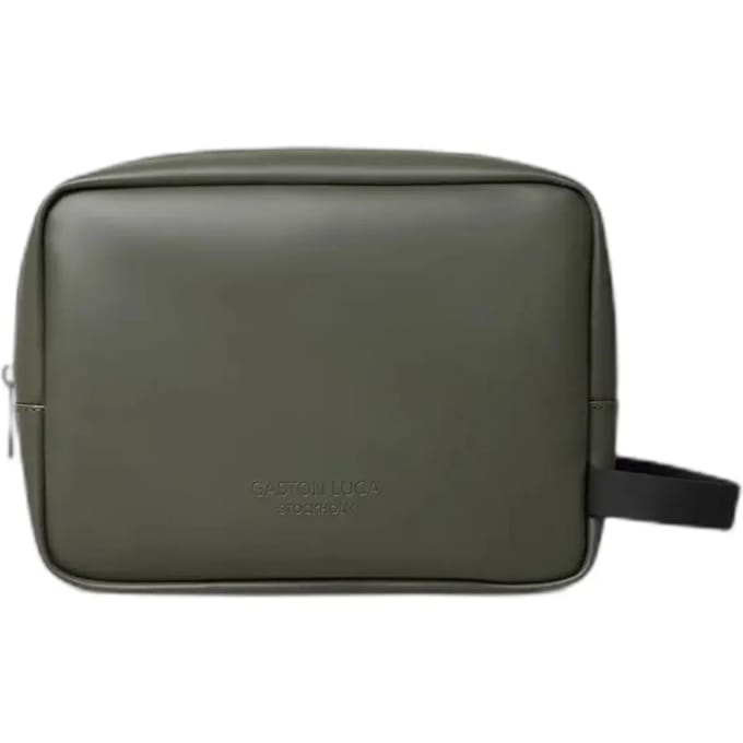 Gaston Luga Splash Toiletry Bag Olive