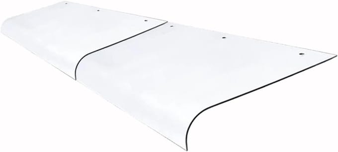 Terras Luifel - Regenkap Raam - Bescherming Buiten - Lichtgewicht Polycarbonaat - 150 cm - Transparant