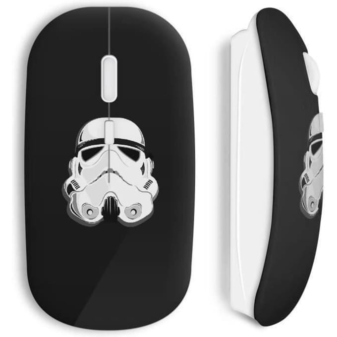 Draadloze muis - Star Wars - Stormtrooper - Grafisch - USB - Compatibel met Mac en PC