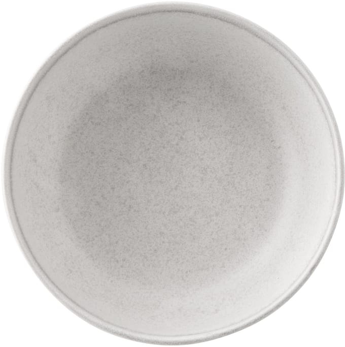 J-Line schaal Luna - keramiek - lichtgrijs - medium