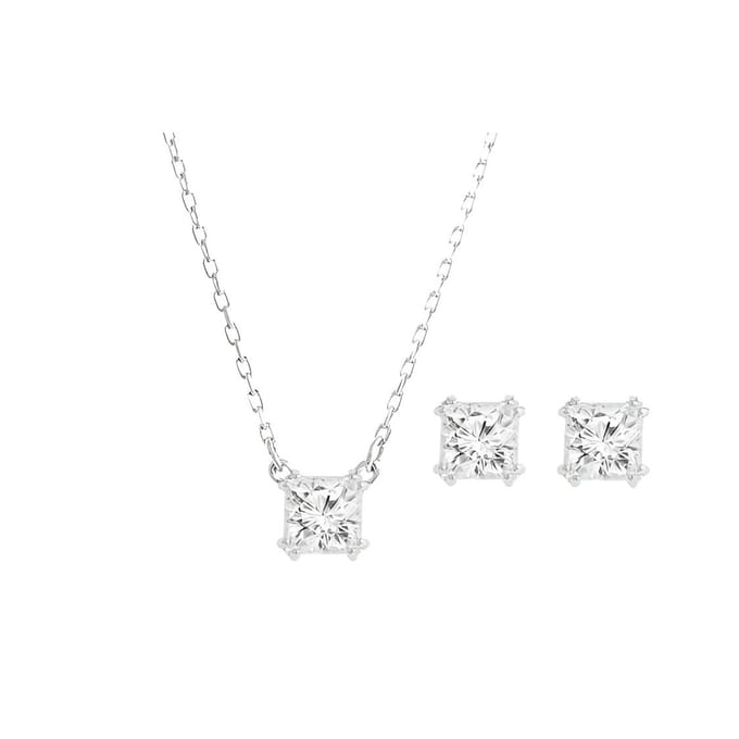 Swarovski Attract Kettingen Dames Zilver 5033022 Silver|F white