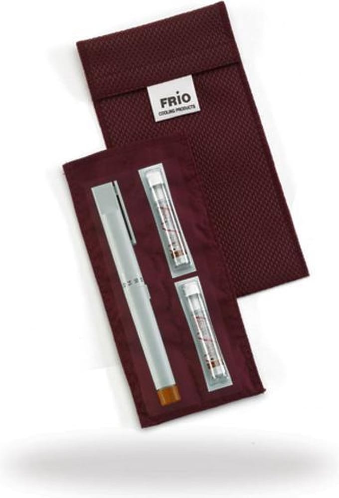 Frio Dubbel diabetes koeltas - Wijnrood