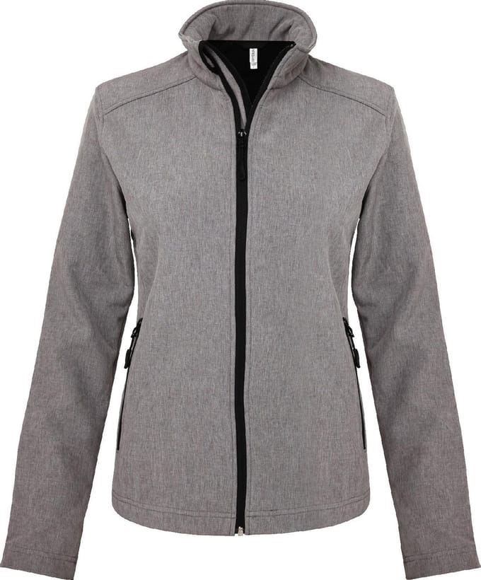 Kariban Dames/dames Hedendaagse Softshell 3 lagen Performance Jacket (Grijs mergel)