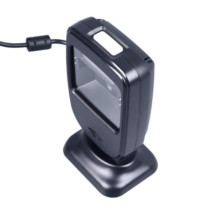 Scanner de codes-barres Multifonctionnel Précis Efficace Lecteur de codes-barres pour Hôpital Supermarché gray