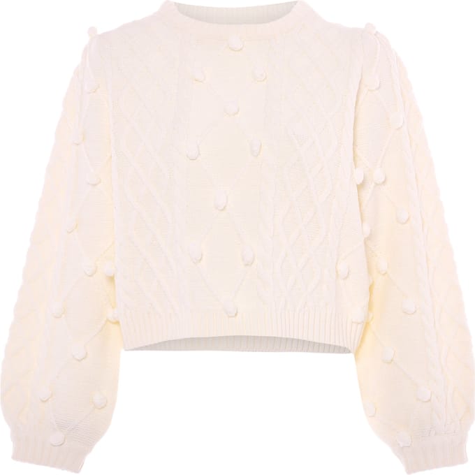 IZIA Jumper Dames wolwit