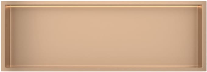 Copper RVS Inbouwnis 30x90x10cm met LED verlichting