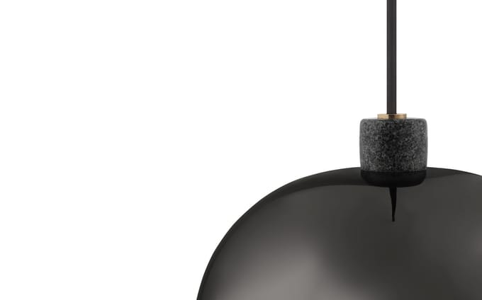 Normann Copenhagen - Grant Hanglamp - zwart/zwart - Ø 23 cm