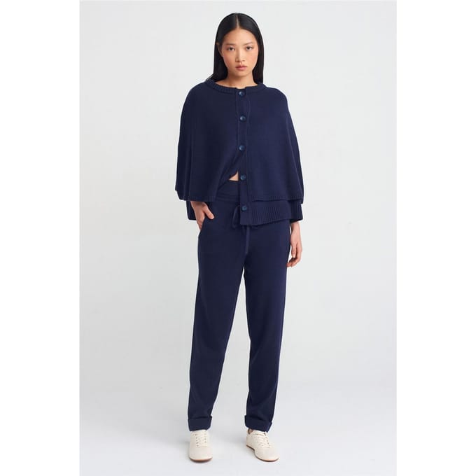 Dames Lurex Gebreide Joggingbroek