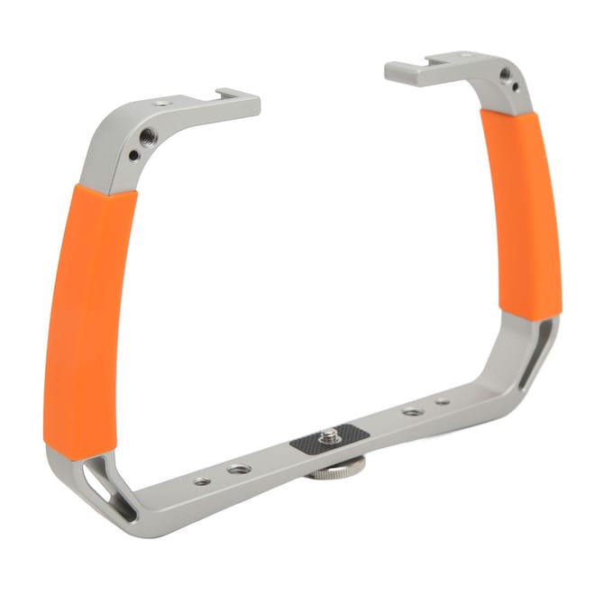 TELESIN Duikcamera Rig Stabilisator Handheld Waterdichte Onderwater Camera Stabilisator voor Hero 10 9 orange