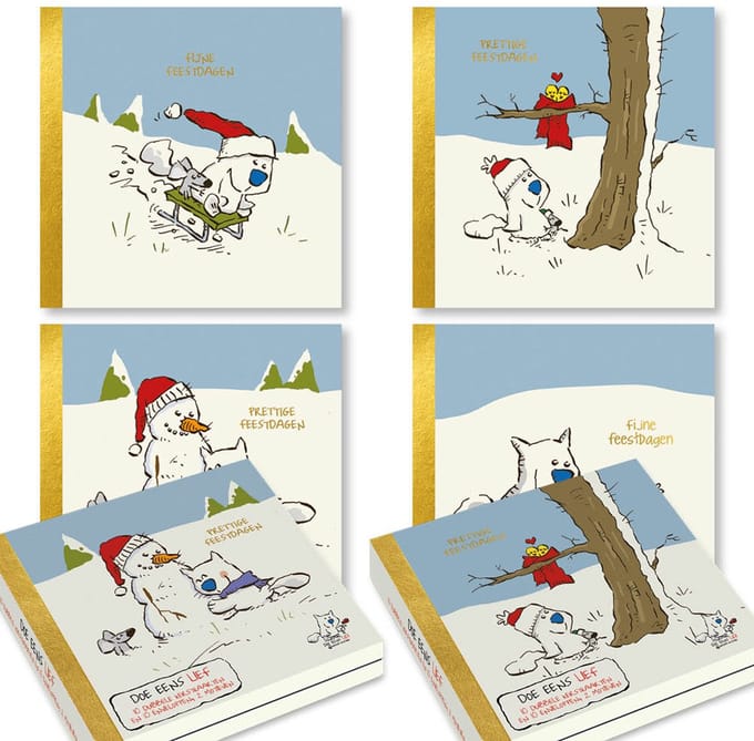 Doe eens Lief kerstkaarten - set 1