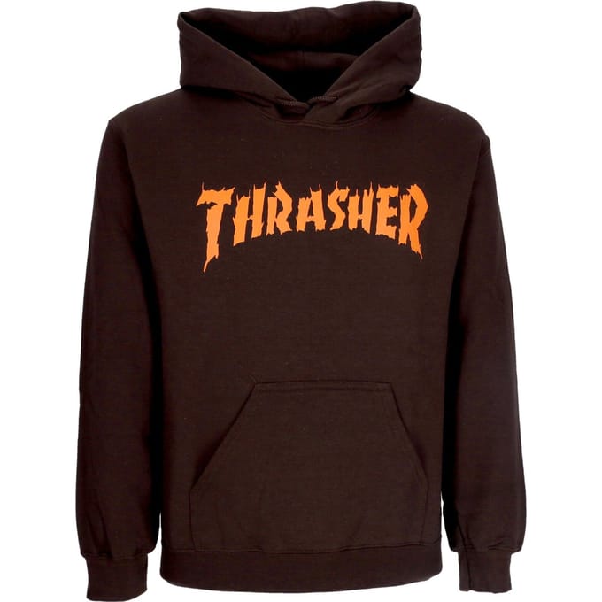Burn It Down-hoodie voor heren, donker chocolade