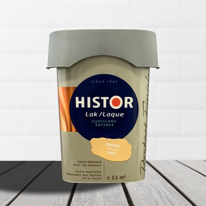 Histor Perfect Finish Lak Zijdeglans 0,75 liter - Ogenblik