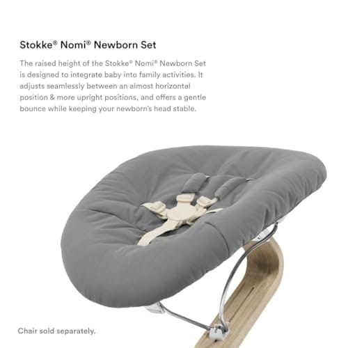 Stokke Nomi Newborn Set Wit Grijs Zand