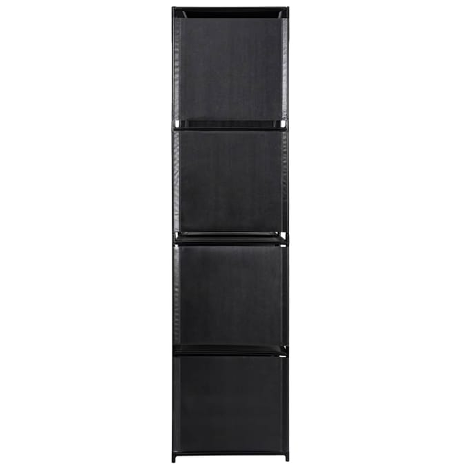 vidaXL - Opbergkast - trapvormig - 130x45x170 - cm - stof