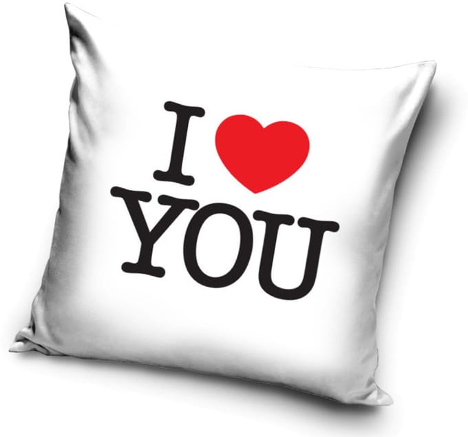Love I love you pillowsloop 40*40 cm