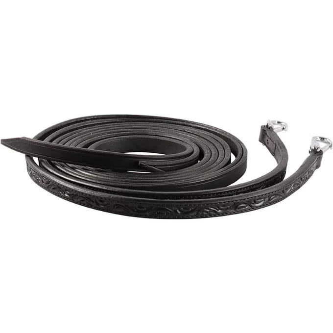 Gespleten leren teugels Edix Saddles