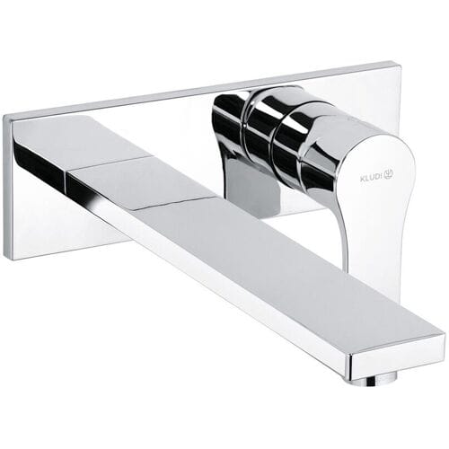 Kludi ZENTA SL Wash basin 2 HIGH WALL single lever mixer Projection 23 cm One-piece rosette 482480565