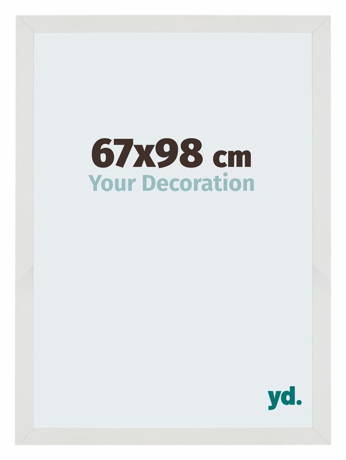 Your Decoration - Fotolijst 67x98 cm - MDF - Wit Mat - Mura