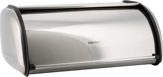 Kinghoff 3200 broodtrommel - rvs - 36x24x15 cm