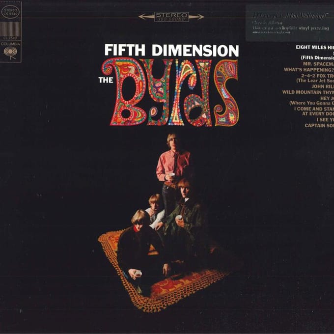 LP Plaat BYRDS - Fifth Dimension MOVLP501 Music On Vinyl, 2012 Europa Rock brown