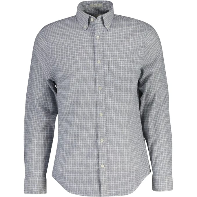Katoenen shirt met lange mouwen Gant Regular