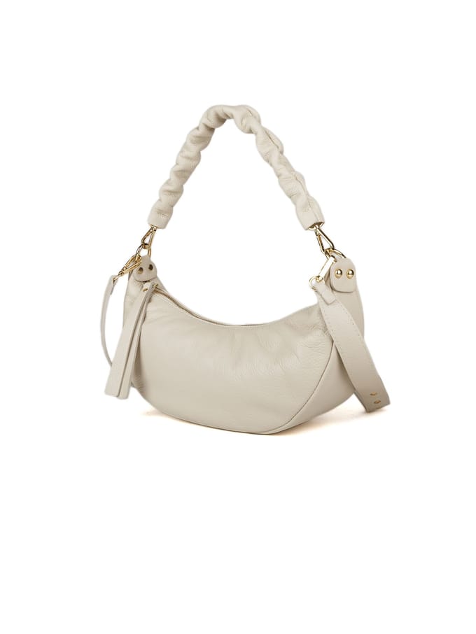 Giulia Monti Schoudertas Licht Beige