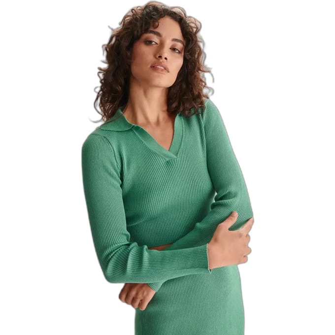 Polo met geribbelde kraag voor dames 24 Colours