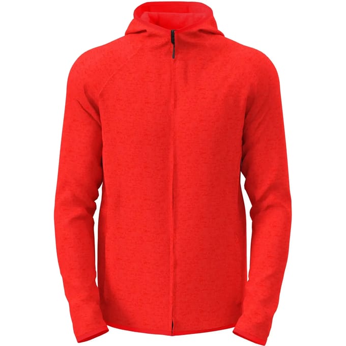 Stedman Lux Hooded Knitfleece Jacket S5460 - Scarlet Red Heather - S
