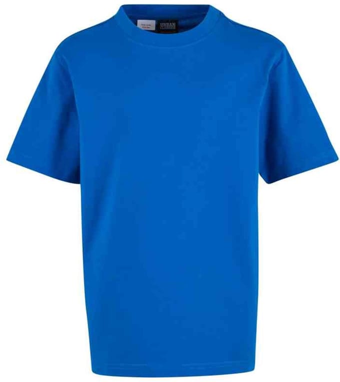 Urban Classics - Boys Tall Kinder Tshirt - Kids 158/164 - Blauw