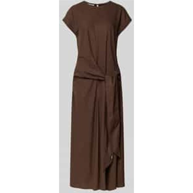 linnen blouse met V-hals