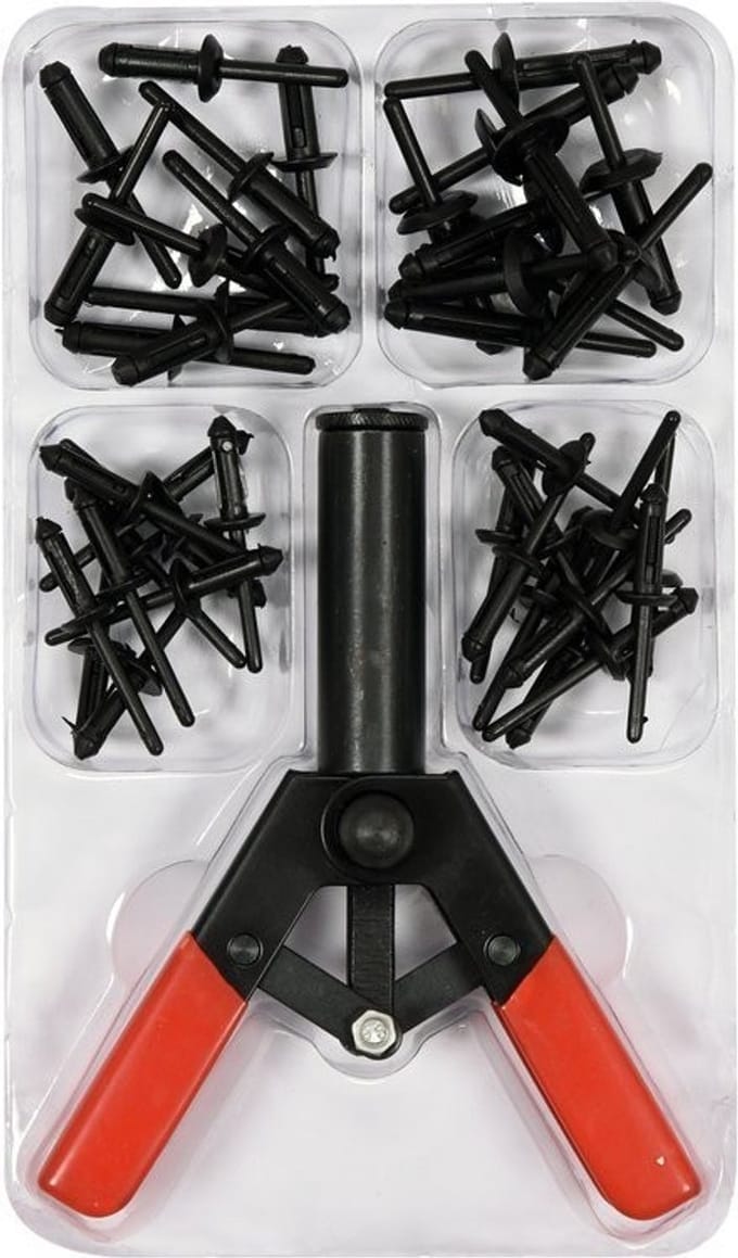 Yato Serie - Kunststof Nieten Rivetten Set - 41 Stuks - 165mm