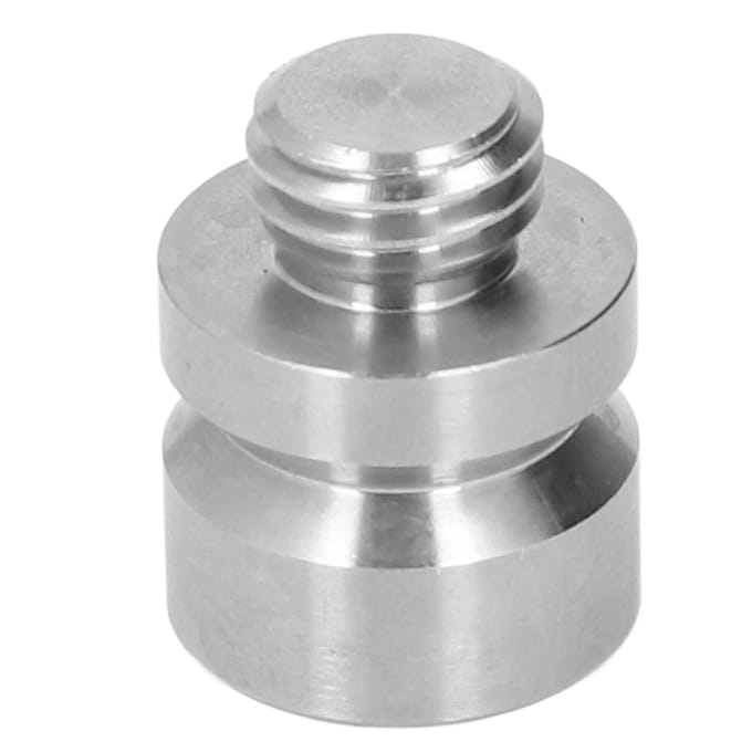 Total Station Prisma Adapter 58in 11 Draad 22mm Lengte Snelkoppelingsadapter voor RTK GPS white
