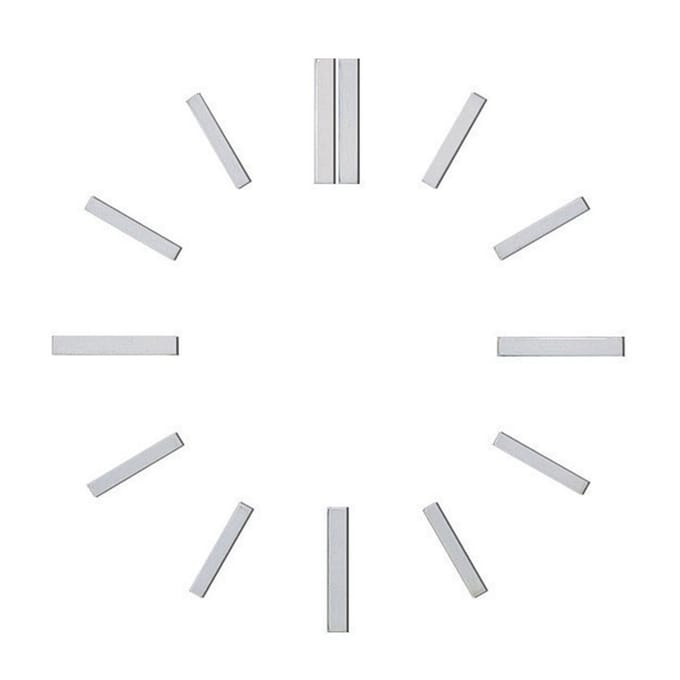 Nummerset met indexmaat 4x27 / 5x33mm