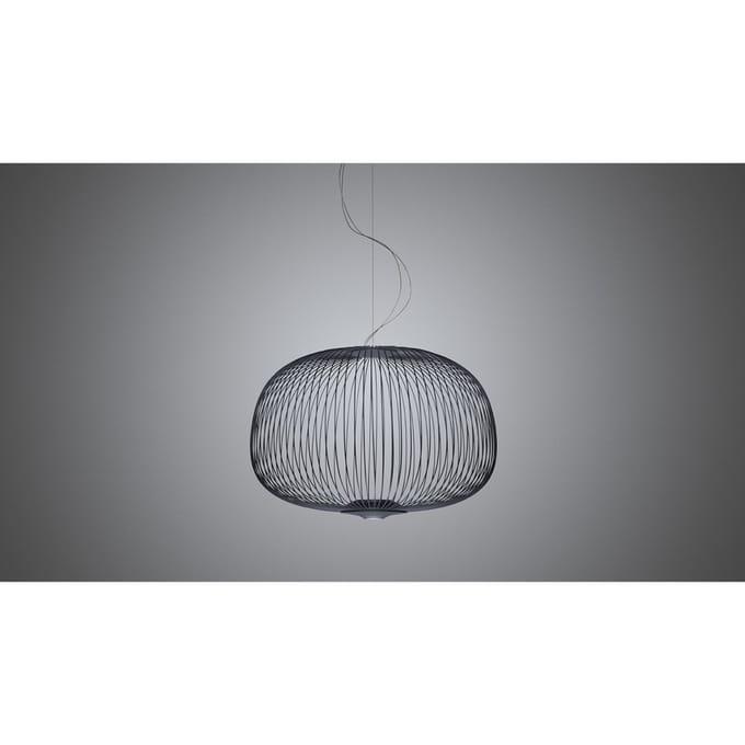 Foscarini Spokes 3 Hanglamp - grafiet - dimbaar