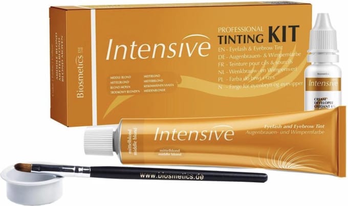 Biosmetics - Intensive Tinting kit - Natural - Wenkbrauw & Wimper Verf Kit
