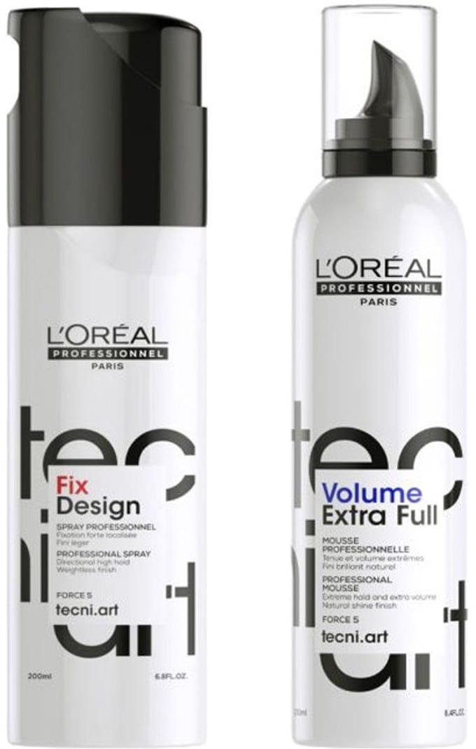 L'Oréal Professionnel Tecni.art Fix Design 200ml + Full Volume Extra 250ml