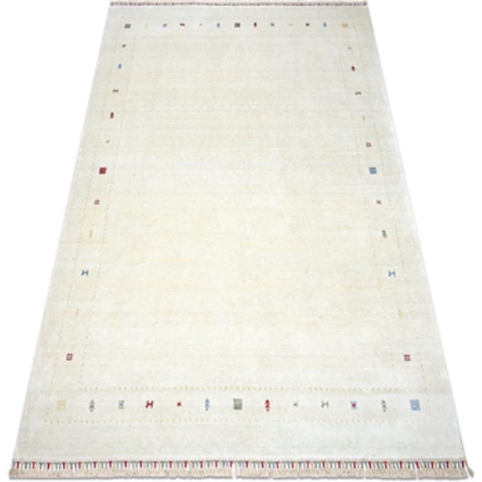 Kleden Rugsx HERIZ A0987C tapijt frame room - bamboe 200x290 cm