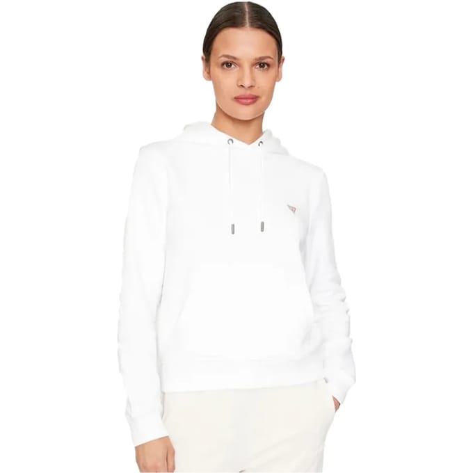 Dames sweatshirt met capuchon mini driehoek Guess Reg