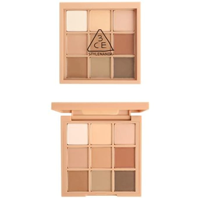 3CE MOOD RECEPT Multi-oogkleurenpalet (3 soorten) #SMOOTHER beige