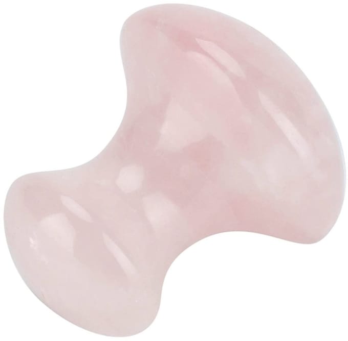 Dailygoods- Massage Steen Natuurlijke Rozenkwarts - Massagetool