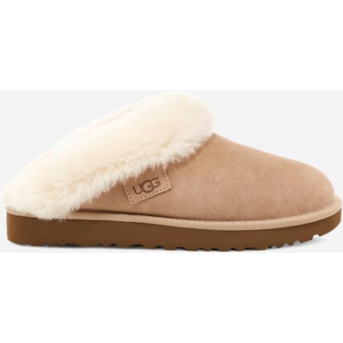UGG® Cluggette for Women in Tan, Suede/Polyester/Wool